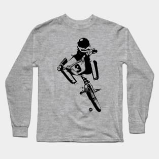 Look down BMX jump Long Sleeve T-Shirt